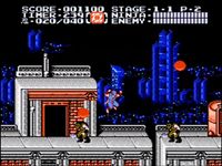 une photo d'Ã©cran de Shadow Warriors 2 sur Nintendo Nes
